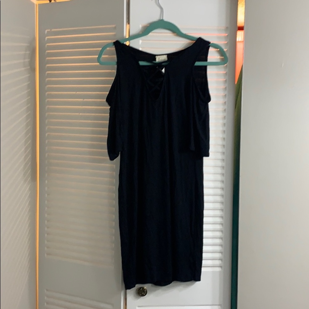 Black summer dress